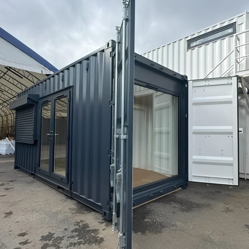20ft x 8ft Custom Shipping Container Conversion