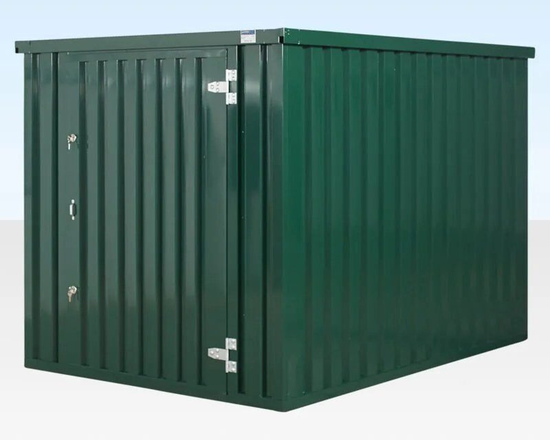 3m x 2.1m Flat Packed Storage Container