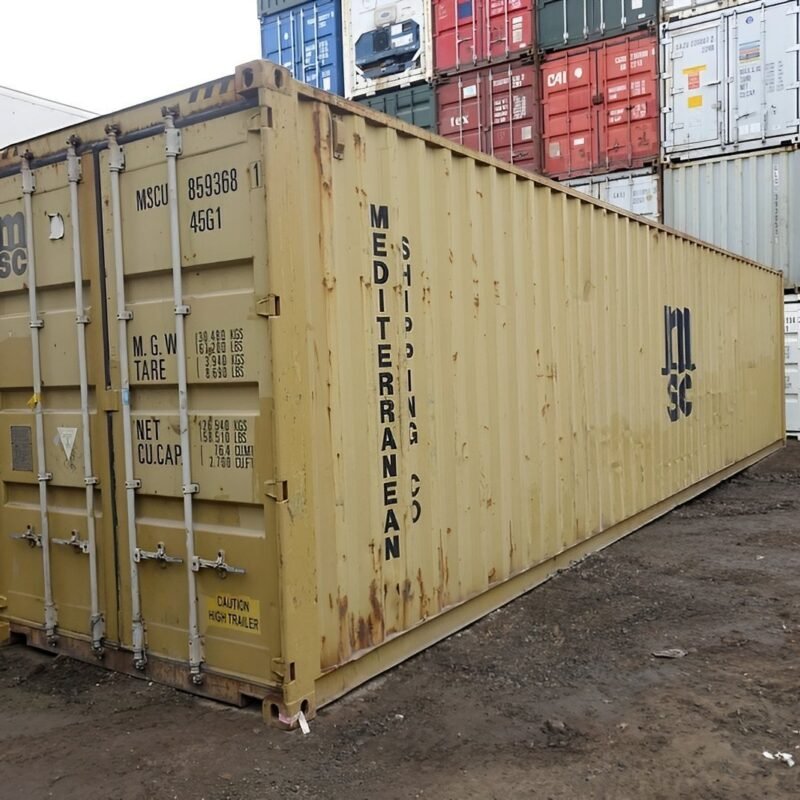 40ft x 8ft Used Shipping Container | High Cube
