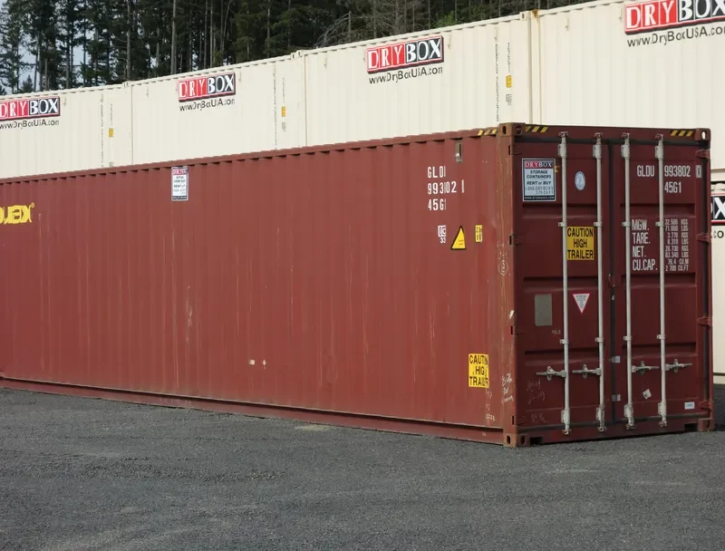 40ft High Cube Shipping Container (CW-Cargo Worthy)