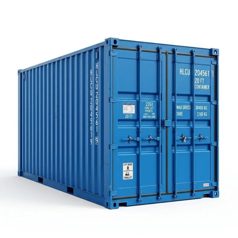 20ft One-Trip Container – One-Trip – Blue