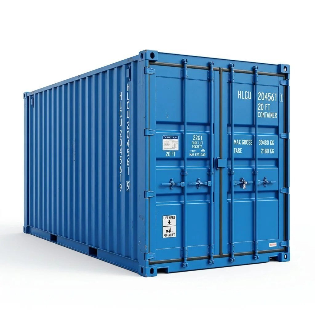 20ft One-Trip Container – One-Trip – Blue