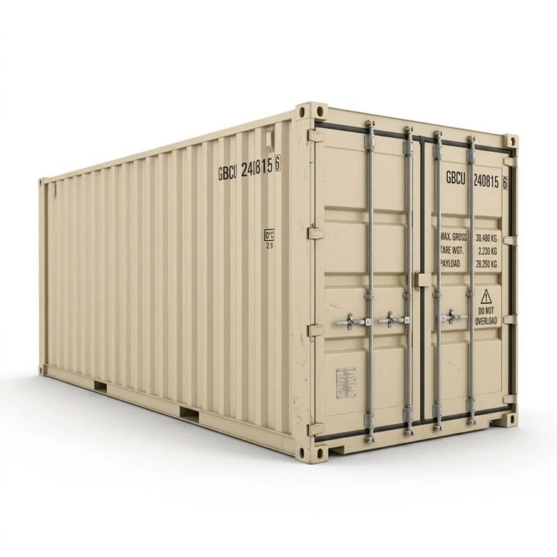 20ft One-Trip Container – One-Trip – Beige