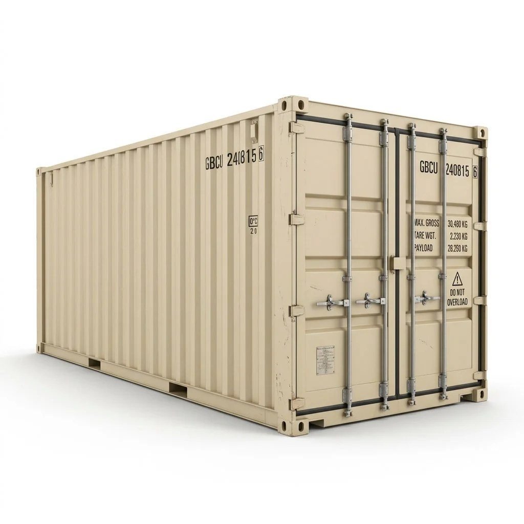 20ft One-Trip Container – One-Trip – Beige