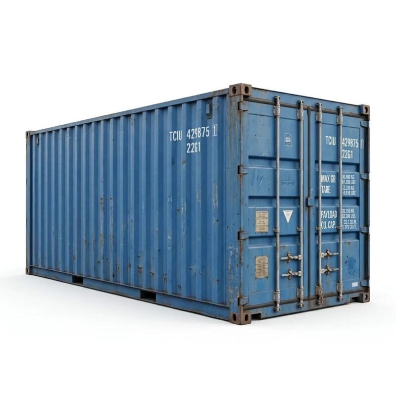 20ft Cargo-Worthy Container – Used – Blue