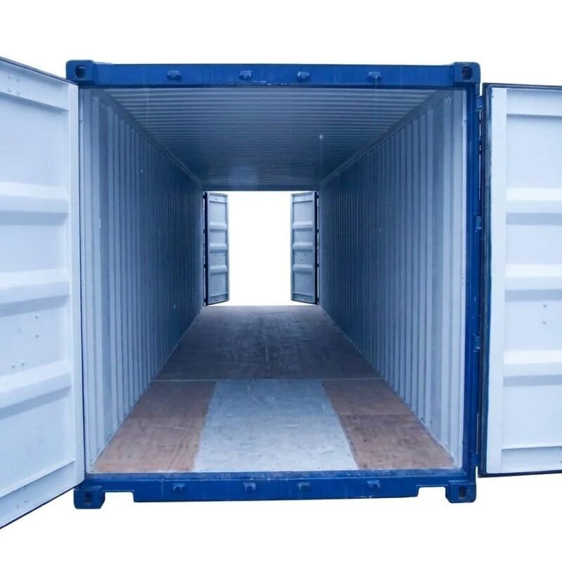 40ft High Cube Tunnel Container – One-Trip – Blue
