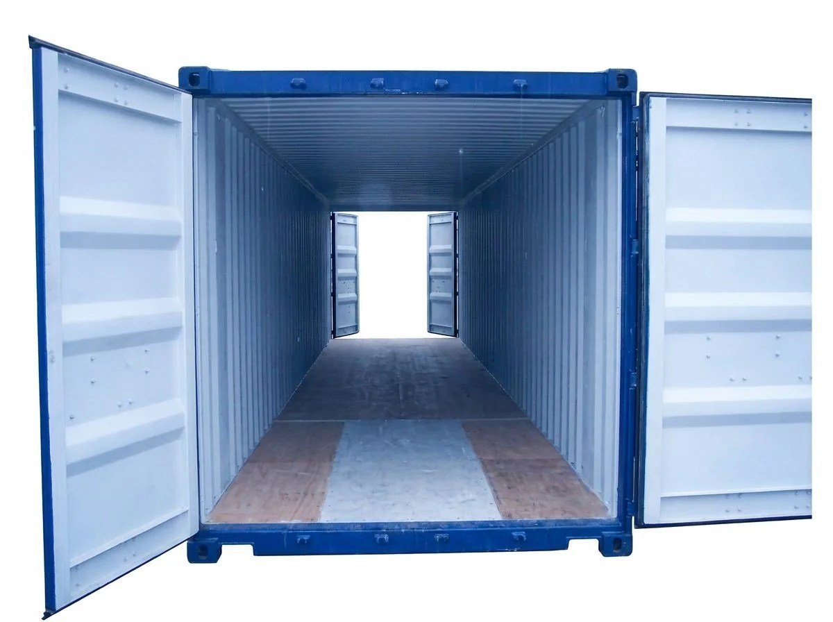 40ft High Cube Tunnel Container – One-Trip – Blue