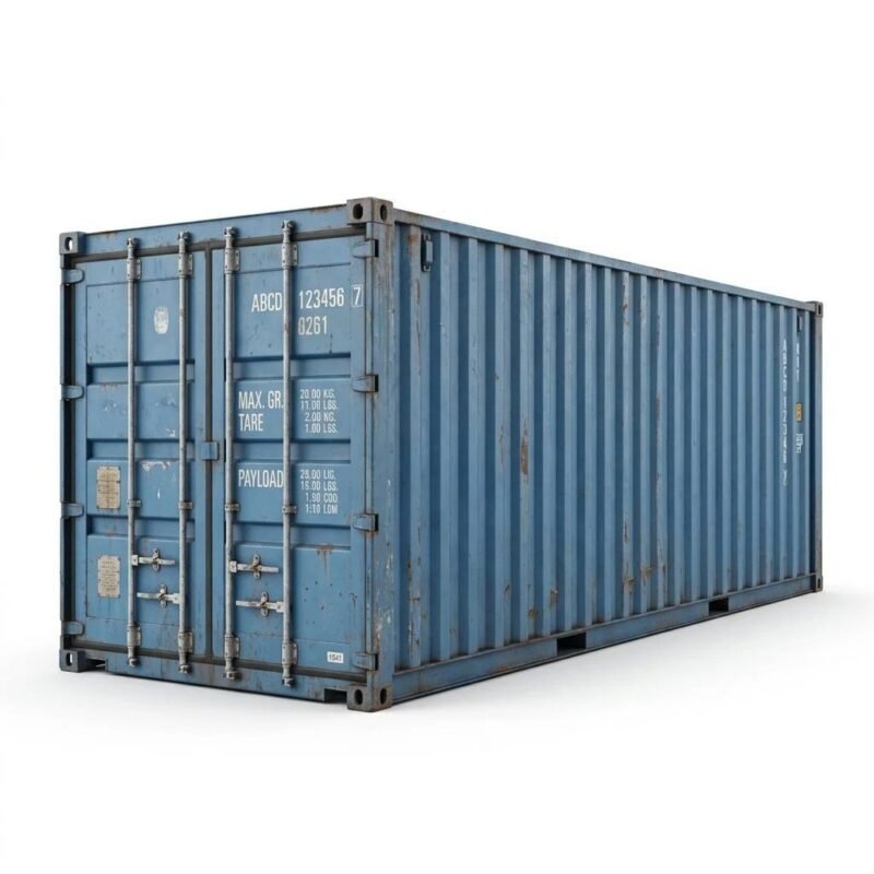 30ft Standard Shipping Container – Used – Blue