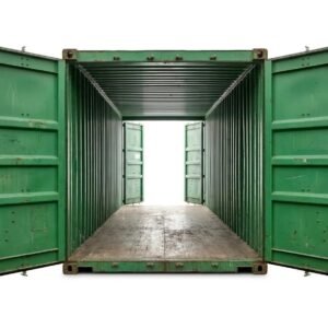 20ft Double Door Tunnel Container – Used – Green