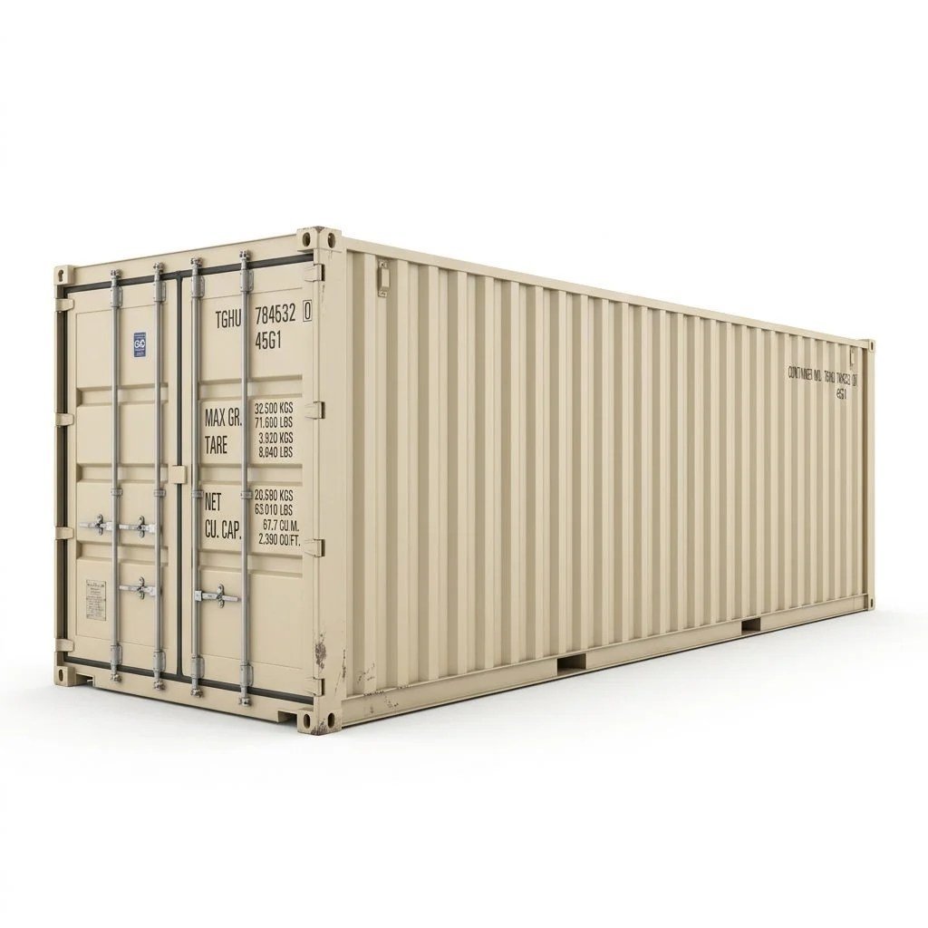 40ft One-Trip Container – One-Trip – Beige