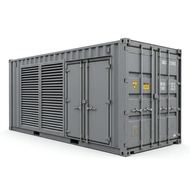 20ft Generator Container – Modified – Gray