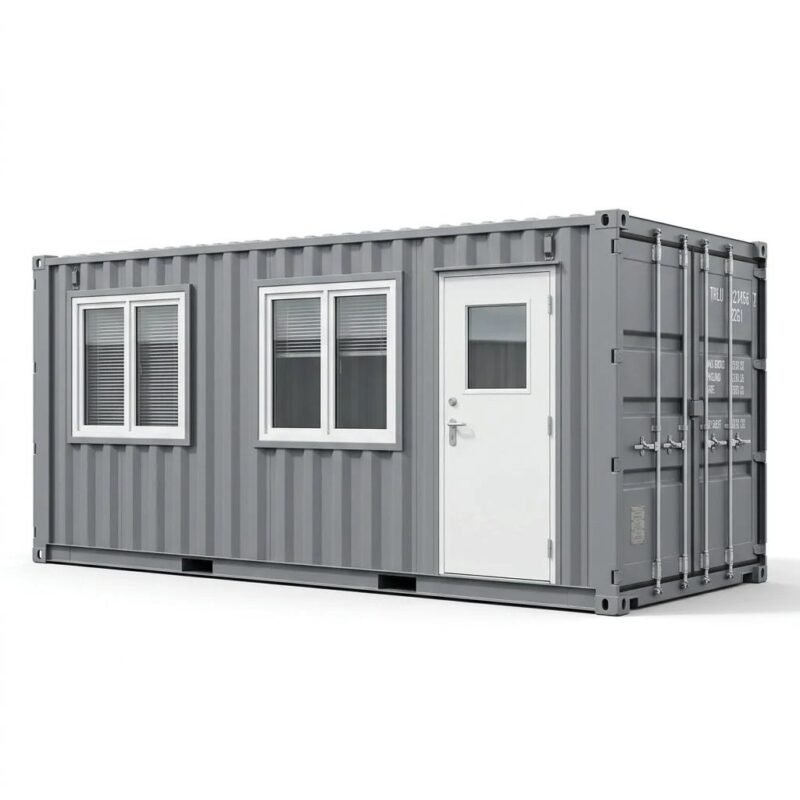 20ft Mobile Office Container – Converted – Gray