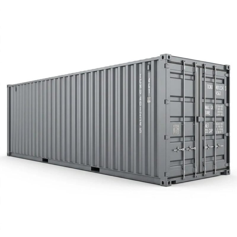 40ft One-Trip Container – One-Trip – Gray
