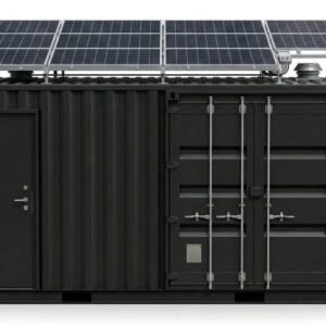 Solar Off-Grid Container – Modified – Black