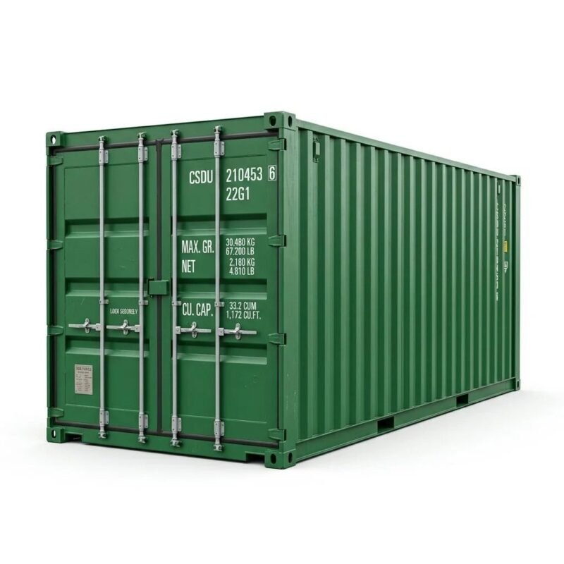 20ft One-Trip Container – One-Trip – Green