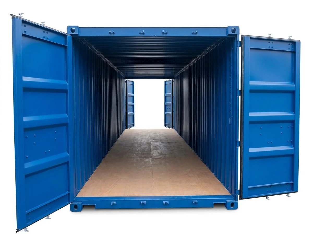 20ft Tunnel Container – One-Trip – Blue