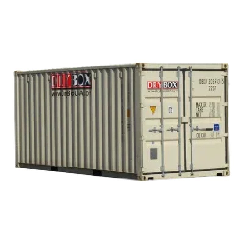 20ft Modified Storage Container with Cargo Door