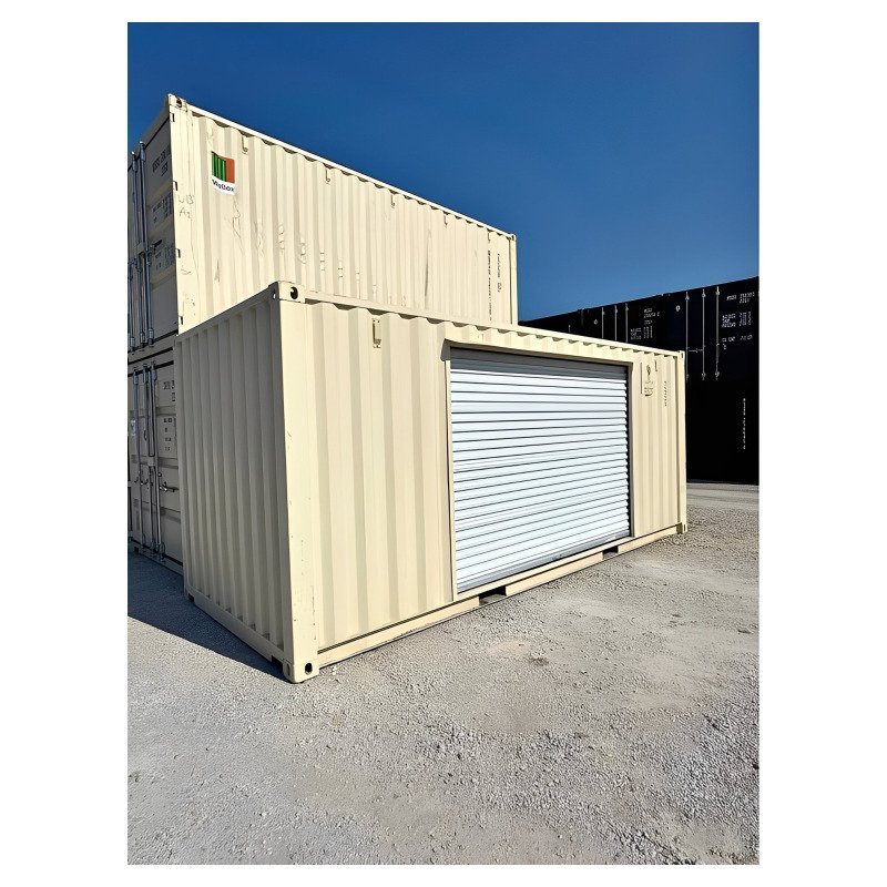20ft Shipping Container with 10ft Roll-Up Door - Image 2