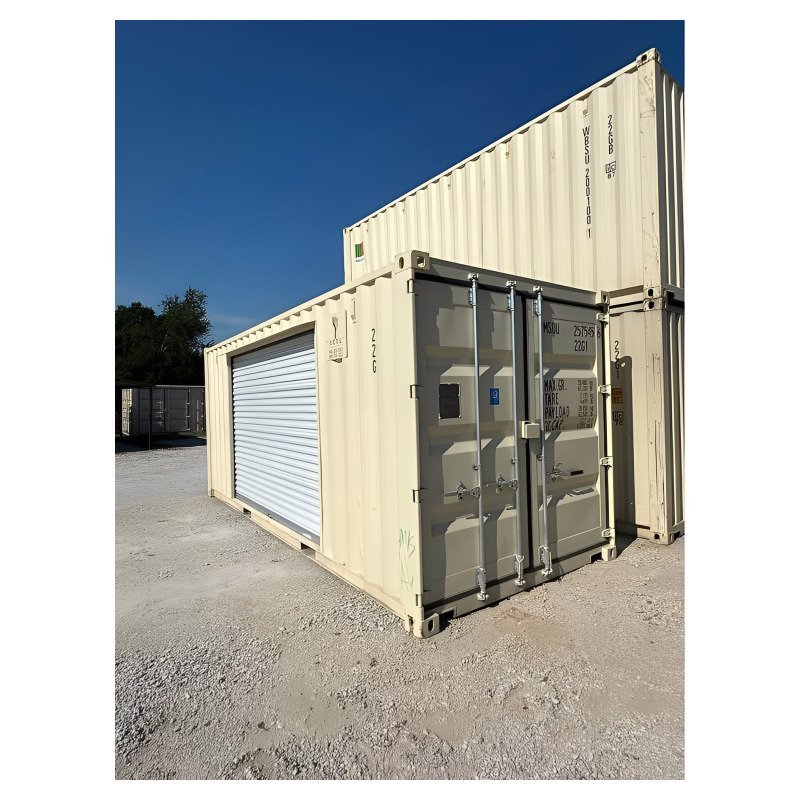 20ft Shipping Container with 10ft Roll-Up Door - Image 4