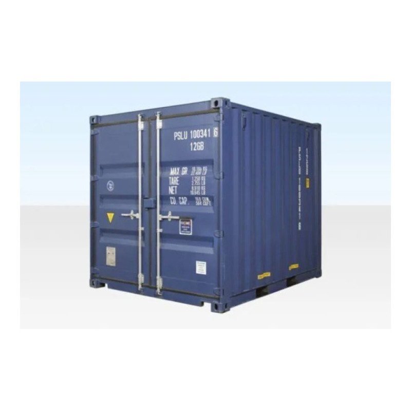 10Ft X 8Ft Shipping Container (One trip) – Blue