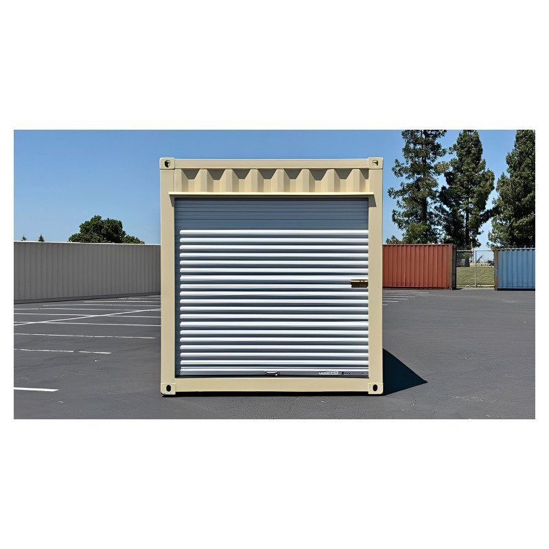 30ft Shipping Container with Roll-Up Door