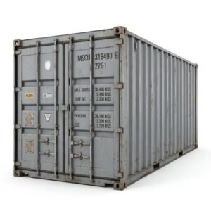 20ft Standard Dry Container – Used Cargo-Worthy – Gray