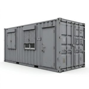 20ft Anti-Vandal Office Container – Converted – Gray
