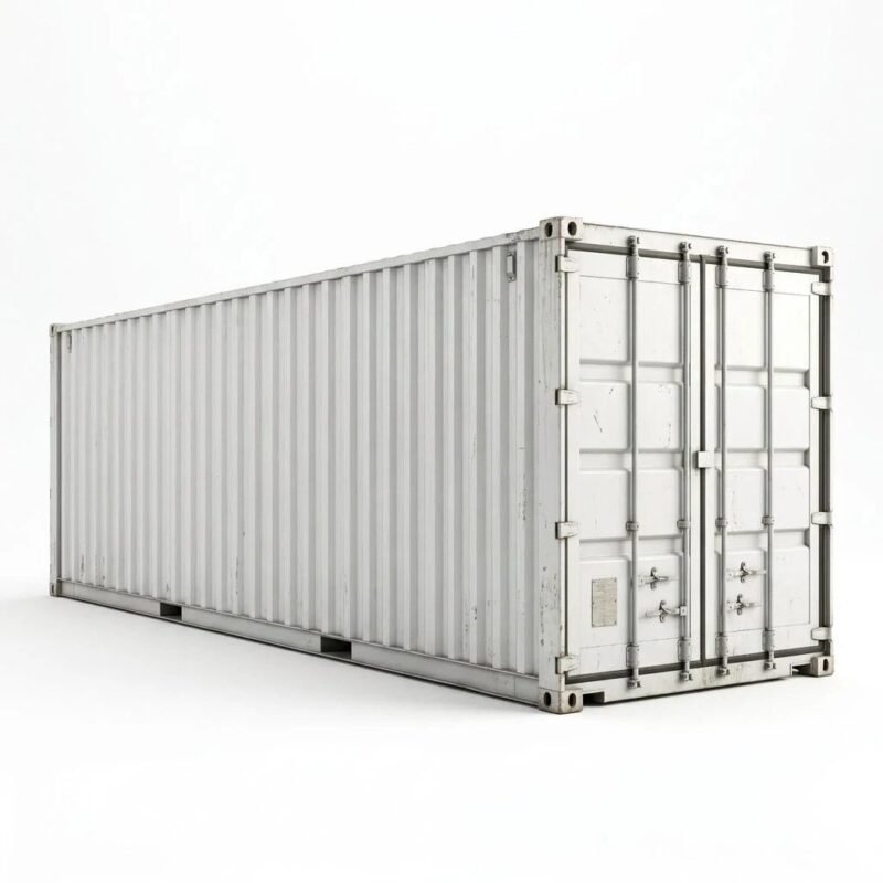 40ft High Cube Insulated Container – Used – White