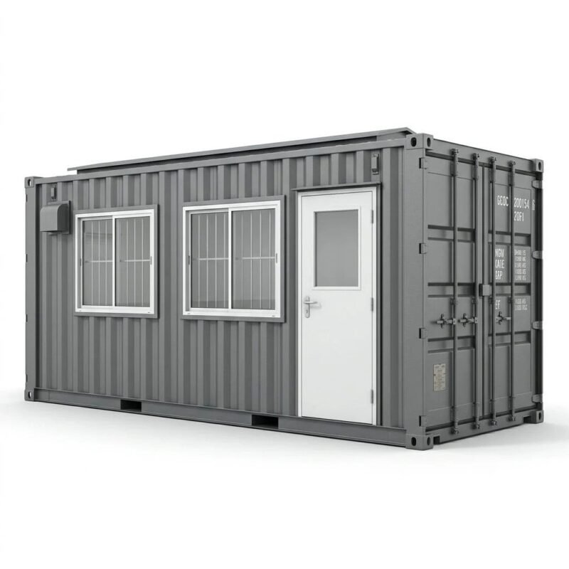 20ft Mobile Office Container – Converted – Gray