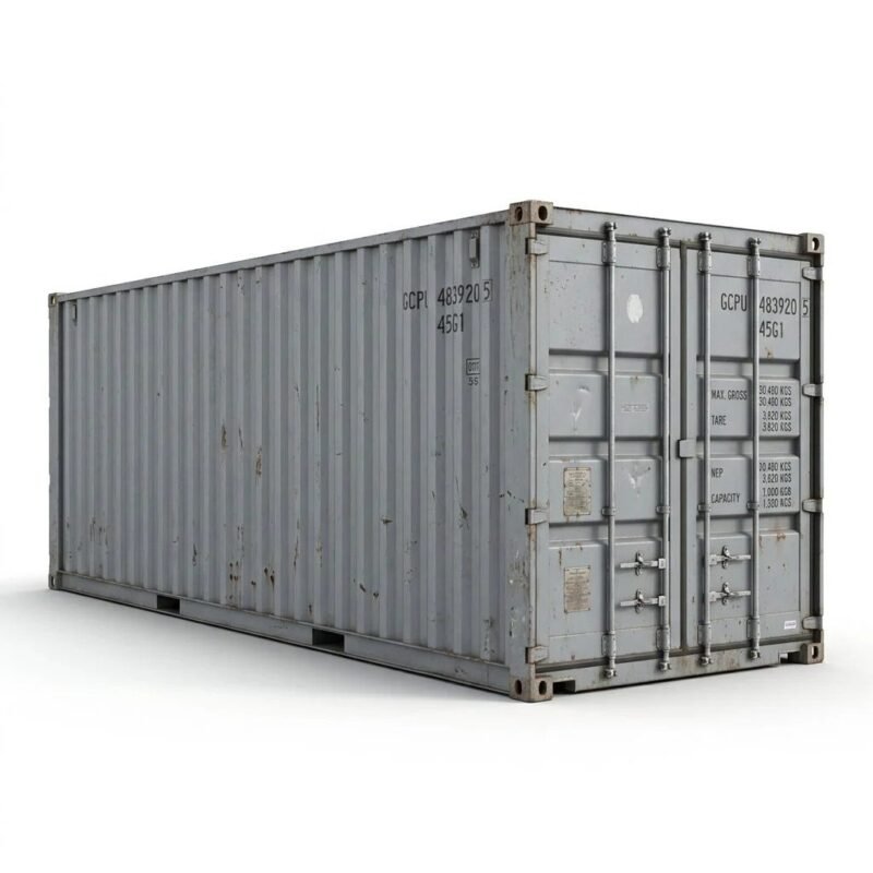 40ft As-Is Container – As-Is – Gray