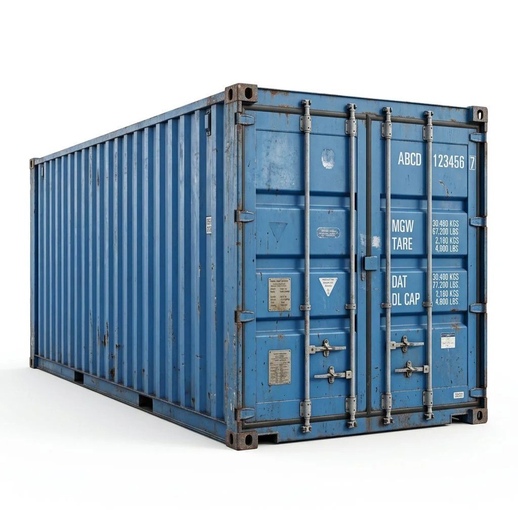 20ft As-Is Container – As-Is – Blue