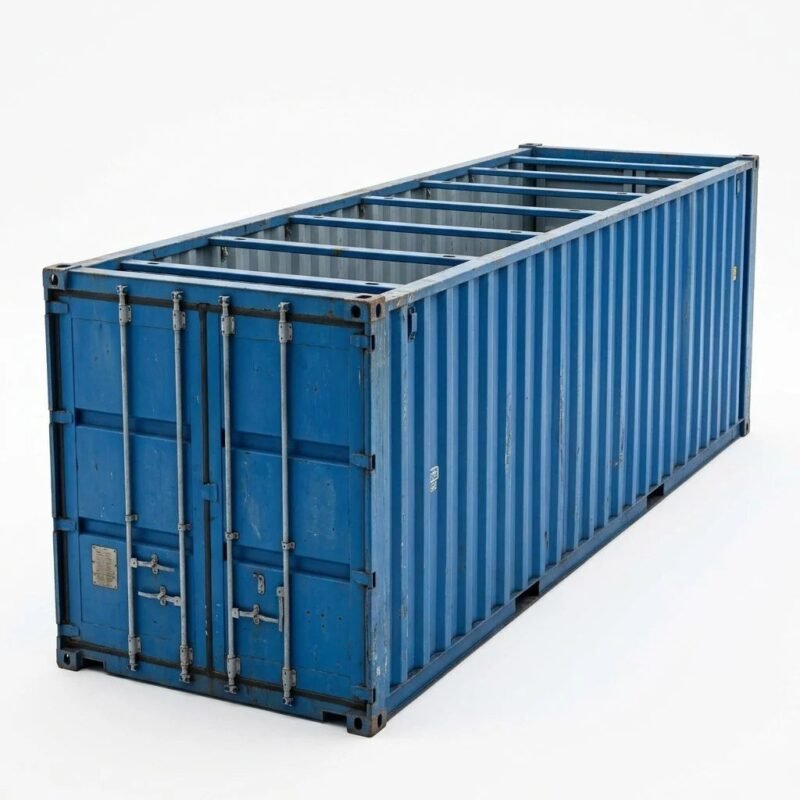 40ft Open Top Container – Used – Blue