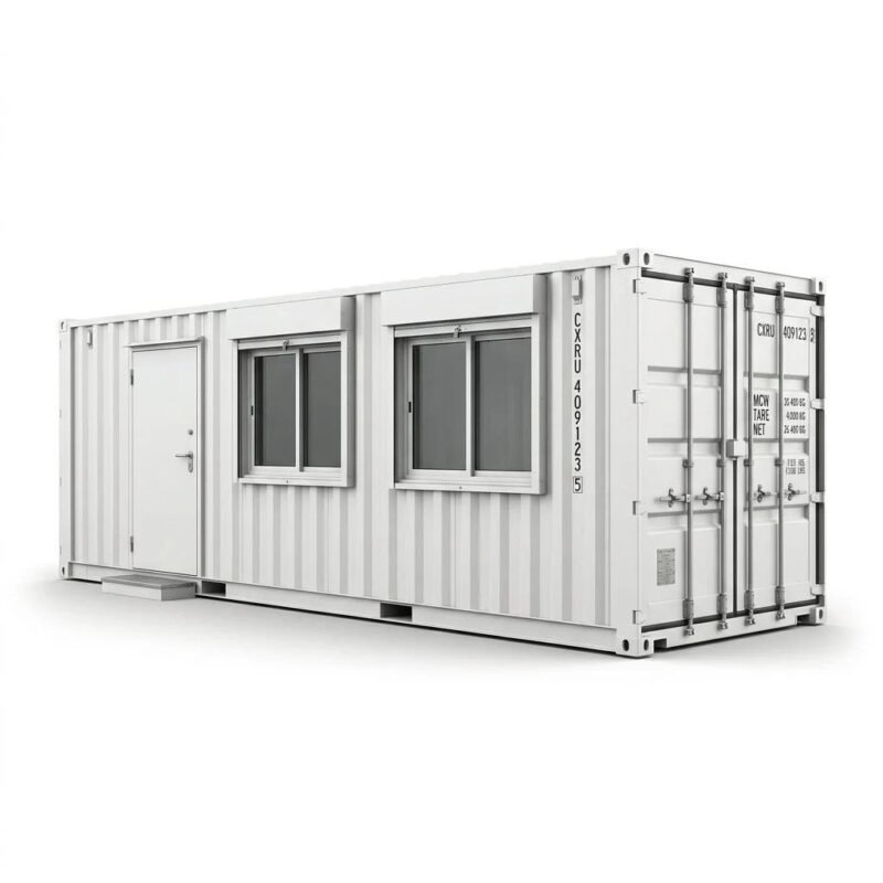 40ft Anti-Vandal Office Container – Converted – White