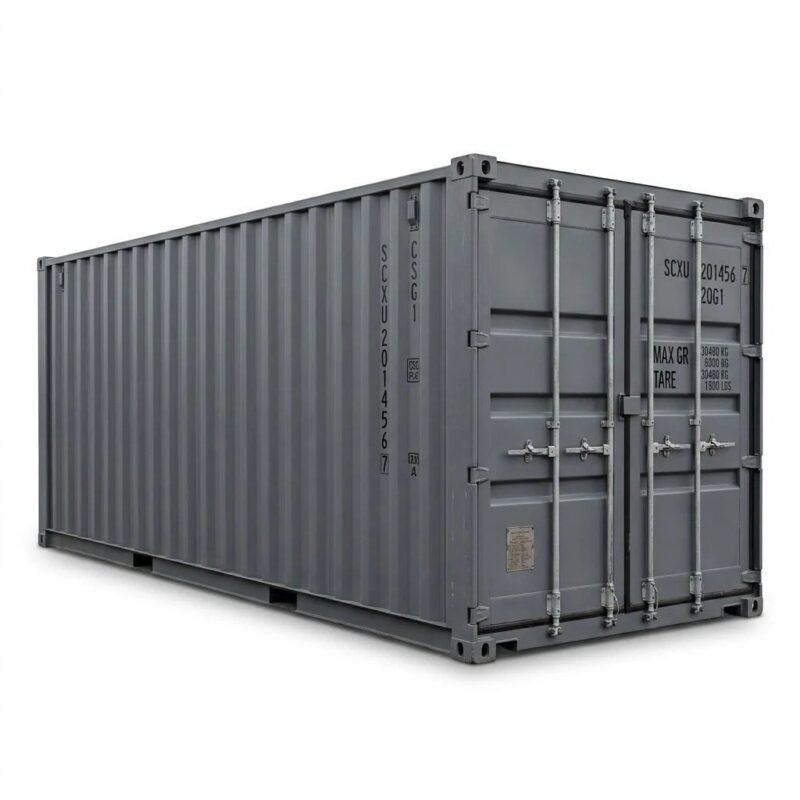 20ft One-Trip Container – One-Trip – Gray