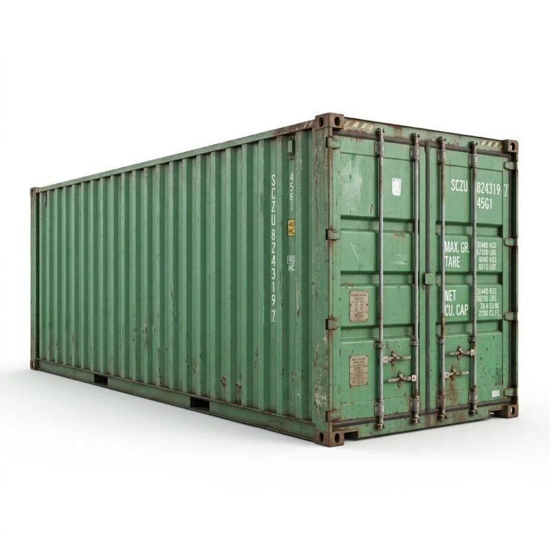 40ft High Cube Container – Used – Green